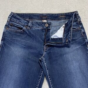Silver Jeans 34x32 Womens Suki Bootcut‎ Blue Denim Pants Low Rise Y2k